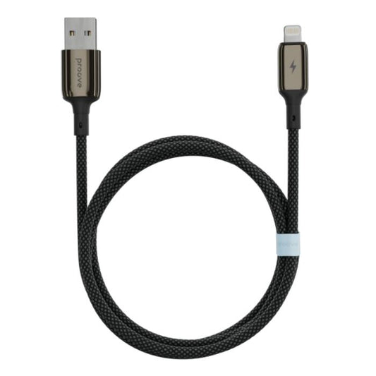 Shop and buy PROOVE Dense Metal Nylon Braided USB-A to Lightning  Fast Charging Data Cable| Casefactorie® online with great deals and sales prices with fast and safe shipping. Casefactorie is the largest Singapore official authorised retailer for the largest collection of mobile premium accessories.