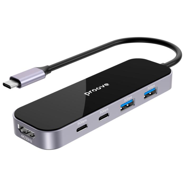 Shop and buy PROOVE Shadow 6 in 1 USB-C Hub with 100W Power Delivery| Casefactorie® online with great deals and sales prices with fast and safe shipping. Casefactorie is the largest Singapore official authorised retailer for the largest collection of mobile premium accessories.