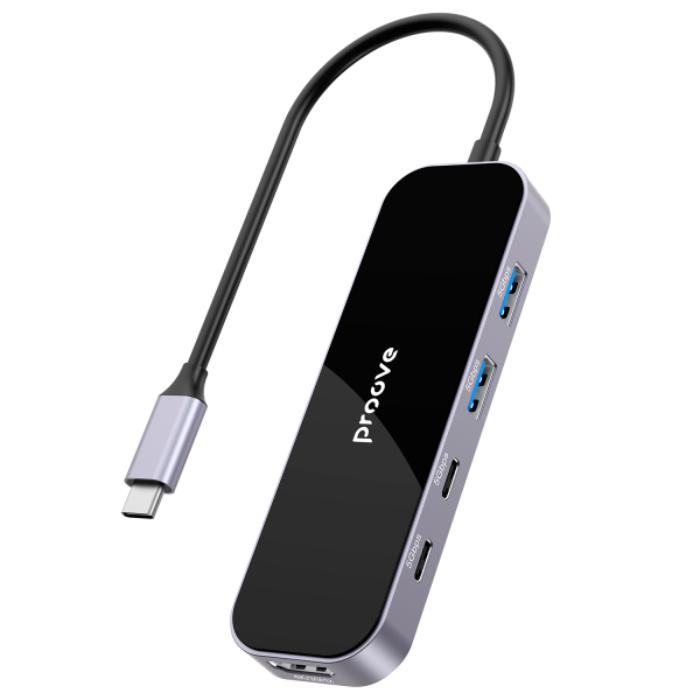 Shop and buy PROOVE Shadow 6 in 1 USB-C Hub with 100W Power Delivery| Casefactorie® online with great deals and sales prices with fast and safe shipping. Casefactorie is the largest Singapore official authorised retailer for the largest collection of mobile premium accessories.