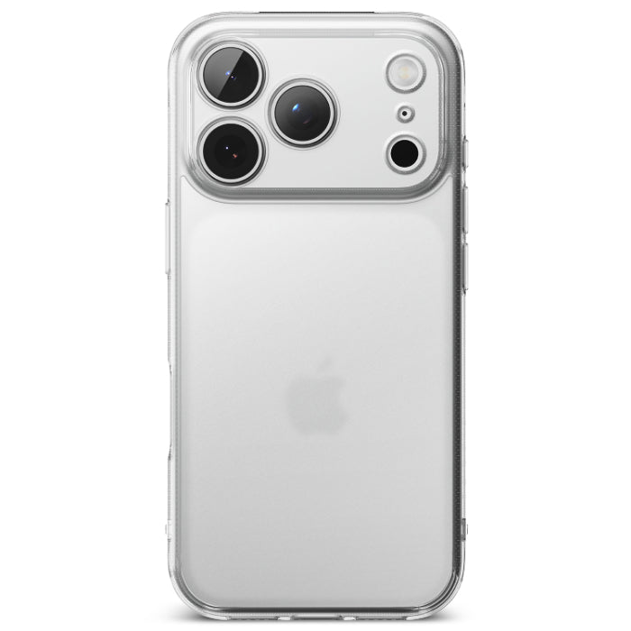 Matte Clear RINGKE Fusion Case for iPhone 17 Pro 6.3" (2025) on a white background