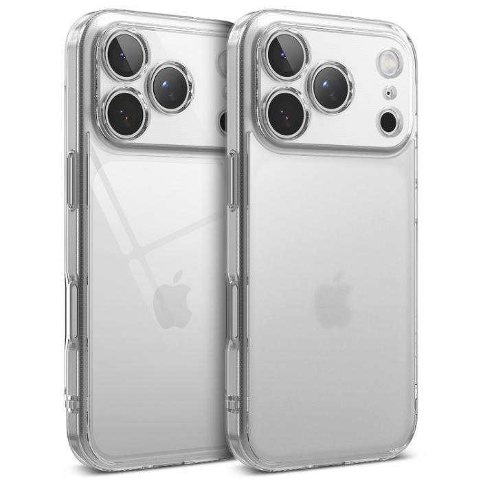 Clear and Matte Clear RINGKE Fusion Case for iPhone 17 Pro Max 6.9" (2025) on a white background