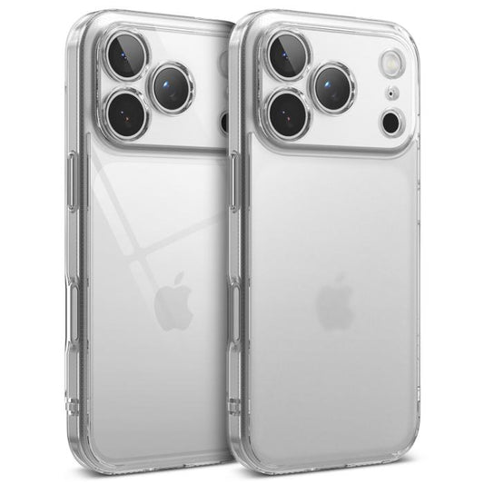 Clear and Matte Clear RINGKE Fusion Case for iPhone 17 Pro Max 6.9" (2025) on a white background
