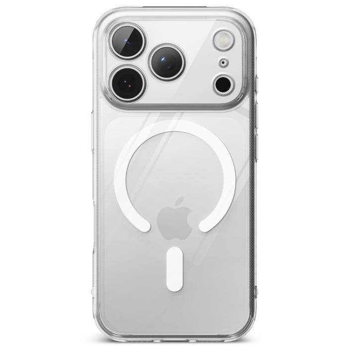 Clear RINGKE Fusion Magnetic Case for iPhone 17 Pro 6.3" (2025) on a white background