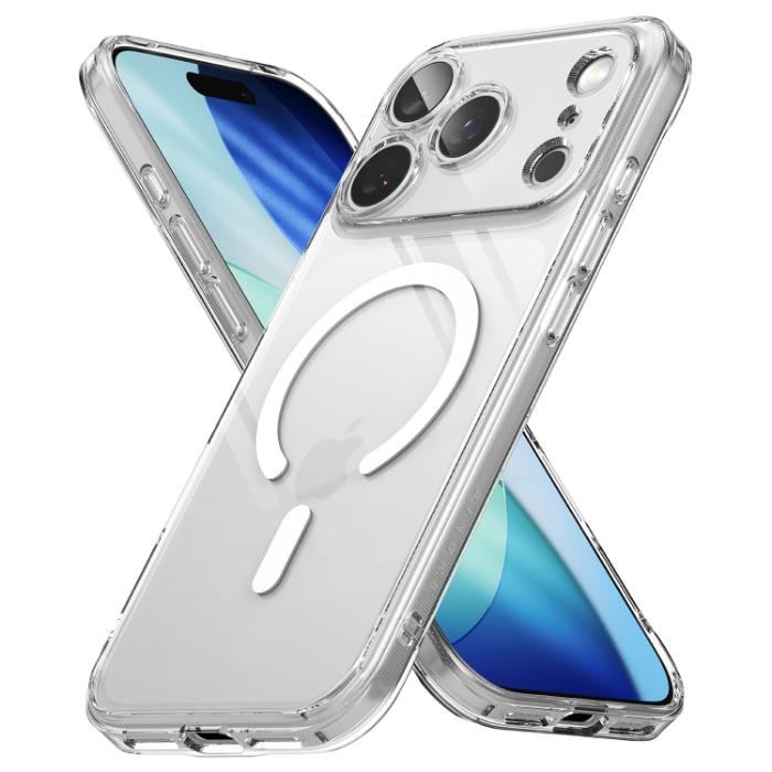 Clear RINGKE Fusion Magnetic Case for iPhone 17 Pro Max 6.9" (2025) on a white background