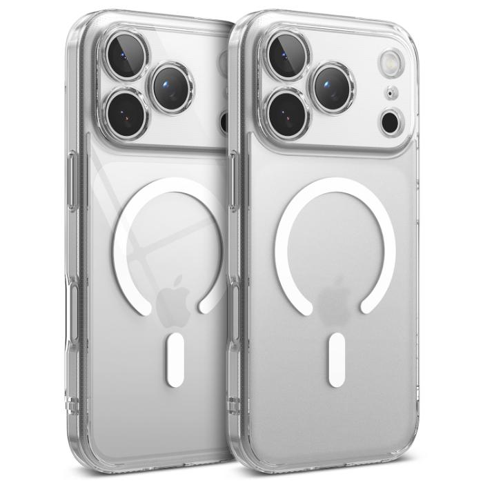 Clear and Matte Clear RINGKE Fusion Magnetic Case for iPhone 17 Pro Max 6.9" (2025) on a white background