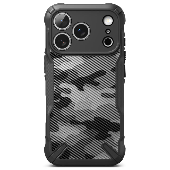Camo Black RINGKE Fusion X Case iPhone 17 Pro Max 6.9" (2025) on a white background