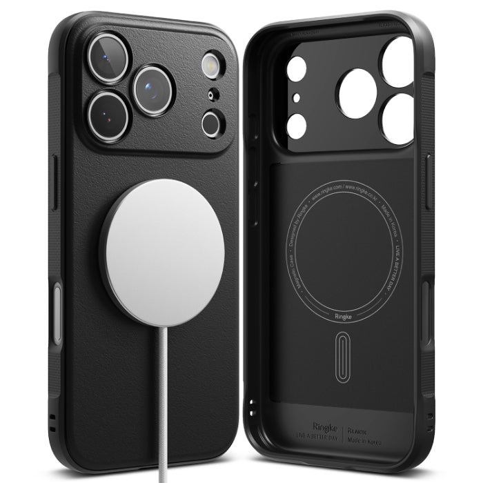 Black RINGKE Onyx Magnetic Case for iPhone 17 Pro Max 6.9" (2025) on a white background