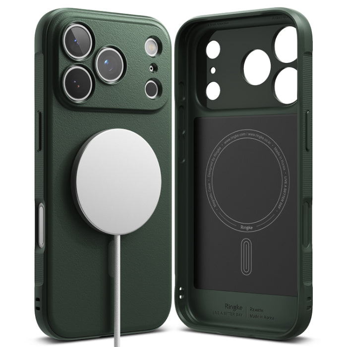 Dark Green RINGKE Onyx Magnetic Case for iPhone 17 Pro Max 6.9" (2025) on a white background