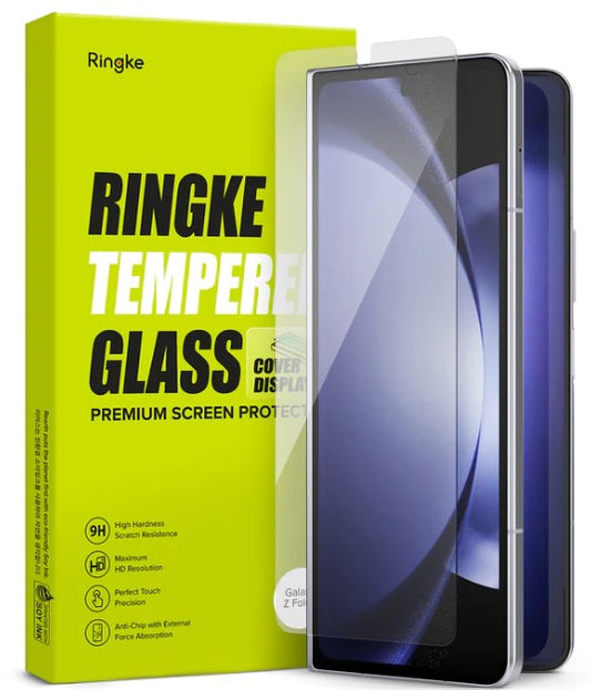 Shop and buy Ringke Exterior Cover Display Glass Screen Protector for Samsung Galaxy Z Fold 5 (2023) Clear| Casefactorie® online with great deals and sales prices with fast and safe shipping. Casefactorie is the largest Singapore official authorised retailer for the largest collection of mobile premium accessories.