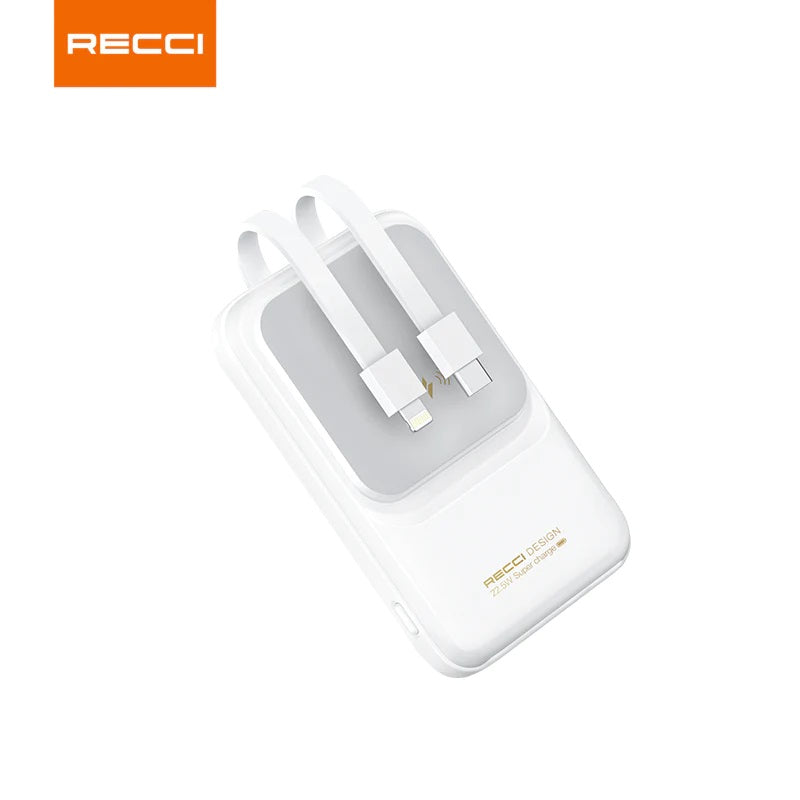 Shop and buy Recci RPB-W10 Polaris 10000mAh Magnetic Power Bank Supports charging 4 devices at the same time| Casefactorie® online with great deals and sales prices with fast and safe shipping. Casefactorie is the largest Singapore official authorised retailer for the largest collection of mobile premium accessories.