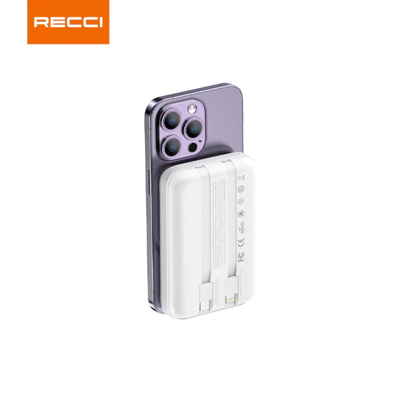 Shop and buy Recci RPB-W10 Polaris 10000mAh Magnetic Power Bank Supports charging 4 devices at the same time| Casefactorie® online with great deals and sales prices with fast and safe shipping. Casefactorie is the largest Singapore official authorised retailer for the largest collection of mobile premium accessories.