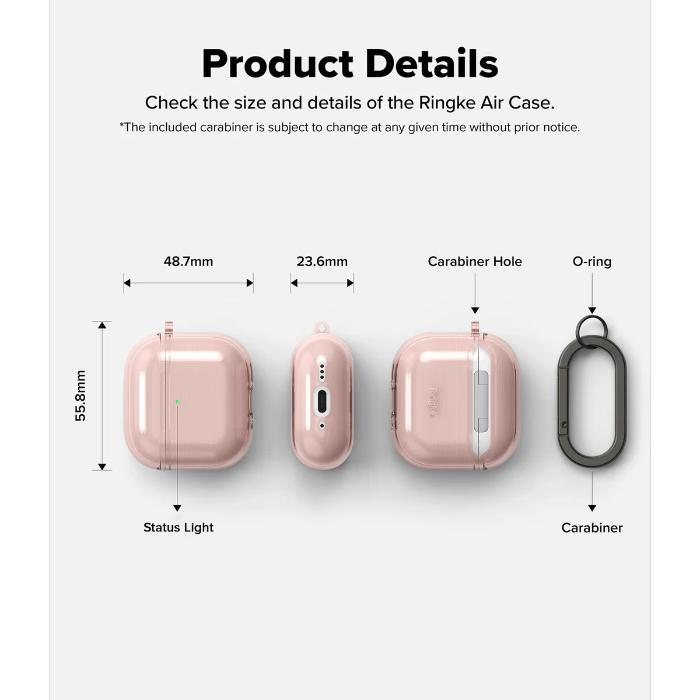 Shop and buy Ringke Air Case for AirPods 4 (2024) impact protection Discoloration resistant Sleek optimized fit| Casefactorie® online with great deals and sales prices with fast and safe shipping. Casefactorie is the largest Singapore official authorised retailer for the largest collection of mobile premium accessories.