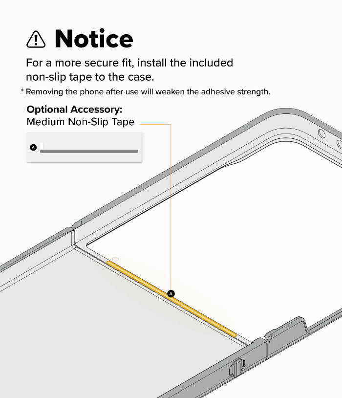 Ringke Fusion Design Case for Samsung Galaxy Z Flip 7 (2025)