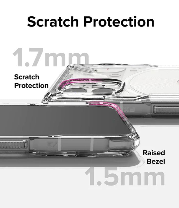 Shop and buy Ringke Fusion X Clear Case for Nothing Phone (2) Shockproof Scratch protection secure grip| Casefactorie® online with great deals and sales prices with fast and safe shipping. Casefactorie is the largest Singapore official authorised retailer for the largest collection of mobile premium accessories.