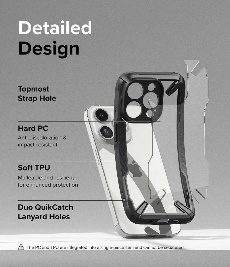 Ringke Fusion X Design Case for iPhone 16 Pro 6.3" (2024)