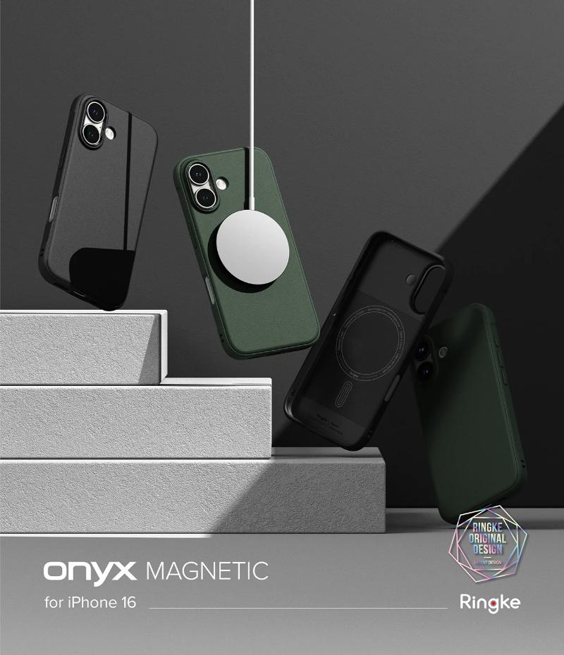 Shop and buy Ringke Onyx Magnetic Case for iPhone 16 6.1" (2024) Anti-fingerprint Anti-slip secure grip| Casefactorie® online with great deals and sales prices with fast and safe shipping. Casefactorie is the largest Singapore official authorised retailer for the largest collection of mobile premium accessories.