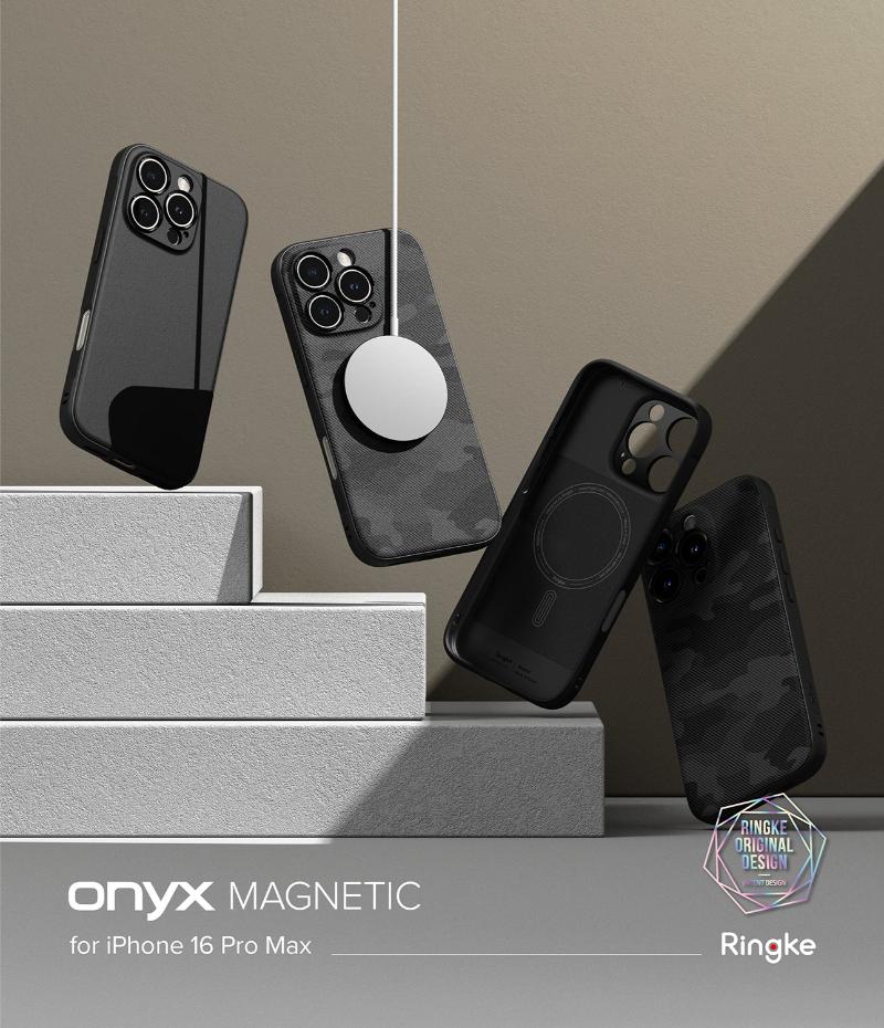 Shop and buy Ringke Onyx Magnetic Case for iPhone 16 Pro 6.3" (2024) Anti-fingerprint Anti-slip secure grip| Casefactorie® online with great deals and sales prices with fast and safe shipping. Casefactorie is the largest Singapore official authorised retailer for the largest collection of mobile premium accessories.