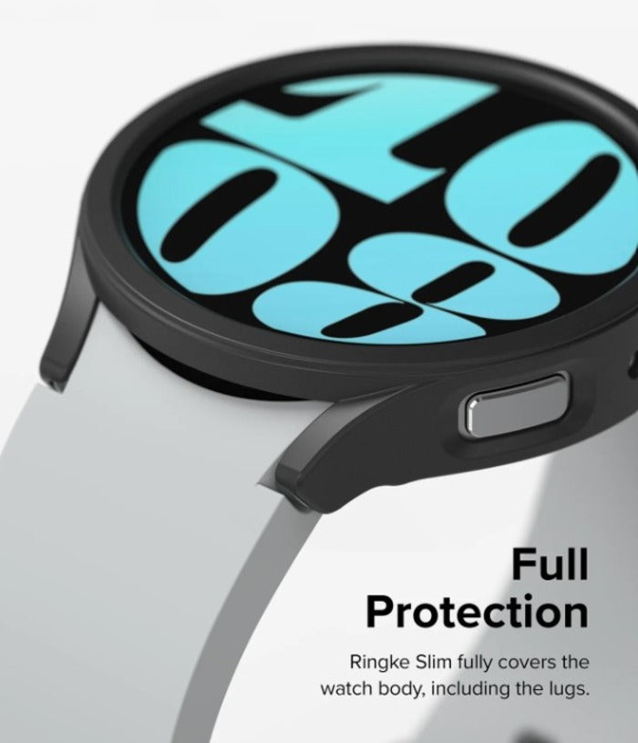 Shop and buy Ringke Slim Case Samsung Galaxy Watch 6 44mm 40mm No-case feel slim lightweight Scratch-protection| Casefactorie® online with great deals and sales prices with fast and safe shipping. Casefactorie is the largest Singapore official authorised retailer for the largest collection of mobile premium accessories.