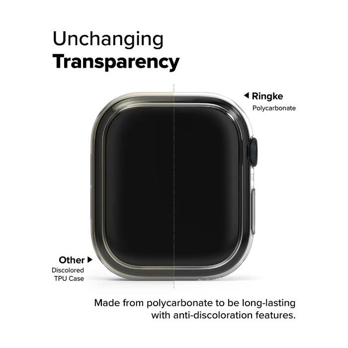 Shop and buy Ringke Slim Case for Apple Watch Series 10 46mm Frame Protection Anti-yellowing Shockproof| Casefactorie® online with great deals and sales prices with fast and safe shipping. Casefactorie is the largest Singapore official authorised retailer for the largest collection of mobile premium accessories.