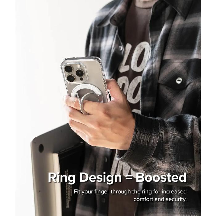 Shop and buy Ringke Smart Ring Magnetic Kickstand phone mount ring holder 3-tier ring design super slim durable| Casefactorie® online with great deals and sales prices with fast and safe shipping. Casefactorie is the largest Singapore official authorised retailer for the largest collection of mobile premium accessories.