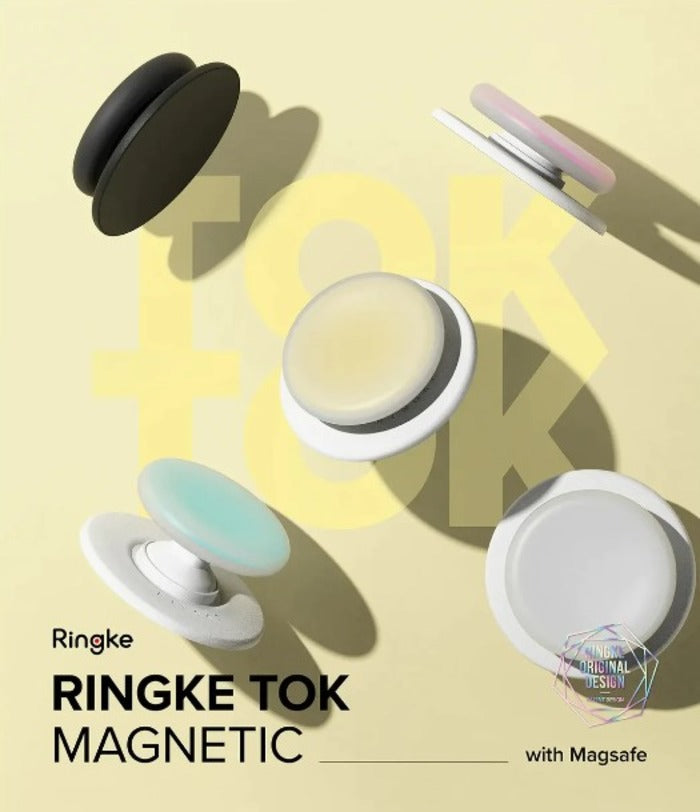 Shop and buy Ringke Tok Magnetic Phone Griptok One-Handed Grip Lightweight Compact Extendable Height Phone Stand| Casefactorie® online with great deals and sales prices with fast and safe shipping. Casefactorie is the largest Singapore official authorised retailer for the largest collection of mobile premium accessories.
