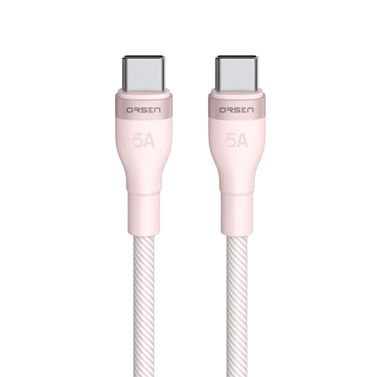 ORSEN S6 240W C-C Quick Charging Cable + Fast Transmission,1.5m