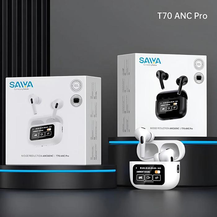 Shop and buy SAIYA T70 ANC Pro Wireless Earphone with LED Screen| Casefactorie® online with great deals and sales prices with fast and safe shipping. Casefactorie is the largest Singapore official authorised retailer for the largest collection of mobile premium accessories.