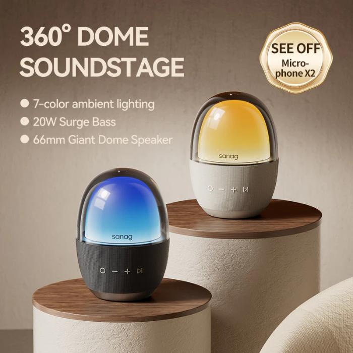 Shop and buy SANAG V33 Pro Hi-Fi Dolby LED Light-up Bluetooth Wireless Speaker TWS Multi-Device Connectivity| Casefactorie® online with great deals and sales prices with fast and safe shipping. Casefactorie is the largest Singapore official authorised retailer for the largest collection of mobile premium accessories.