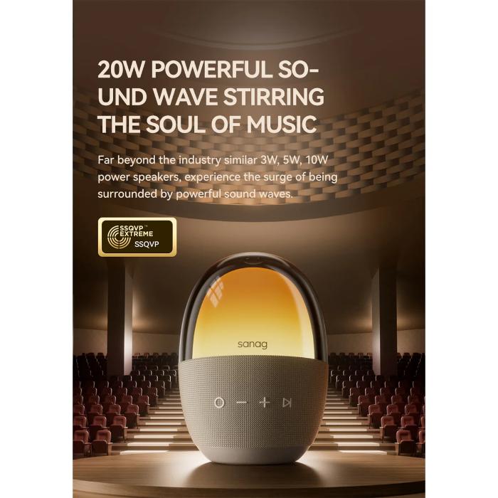 Shop and buy SANAG V33 Pro Hi-Fi Dolby LED Light-up Bluetooth Wireless Speaker TWS Multi-Device Connectivity| Casefactorie® online with great deals and sales prices with fast and safe shipping. Casefactorie is the largest Singapore official authorised retailer for the largest collection of mobile premium accessories.