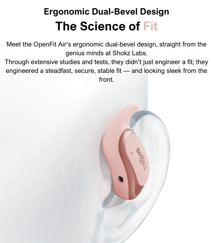 Shop and buy SHOKZ OpenFit Air Open-Ear True Wireless Bluetooth Headphones Smart Bass Mic Sweat Water Resistant| Casefactorie® online with great deals and sales prices with fast and safe shipping. Casefactorie is the largest Singapore official authorised retailer for the largest collection of mobile premium accessories.