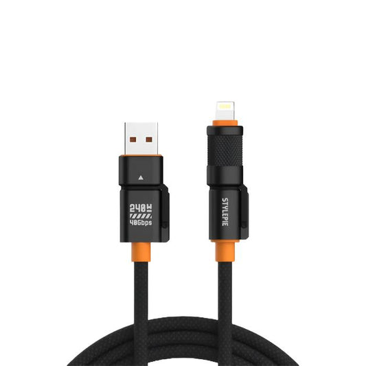 Shop and buy STYLEPIE C74-U2 240W 4 in 1 Fast Charge Data Cable Ultra Edition USB4 Gen3| Casefactorie® online with great deals and sales prices with fast and safe shipping. Casefactorie is the largest Singapore official authorised retailer for the largest collection of mobile premium accessories.