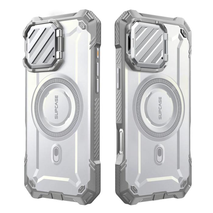 SUPCASE UB Mag XT Magnetic Rugged Case for iPhone 16 Pro 6.3" (2024) with Built-in Camera Cover & Kickstand