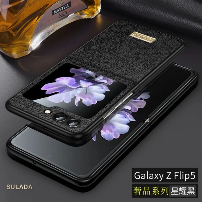 Shop and buy SULADA Leather Protective Case for Samsung Galaxy Z Flip 5 (2023) Shockproof Anti-fingerprint| Casefactorie® online with great deals and sales prices with fast and safe shipping. Casefactorie is the largest Singapore official authorised retailer for the largest collection of mobile premium accessories.