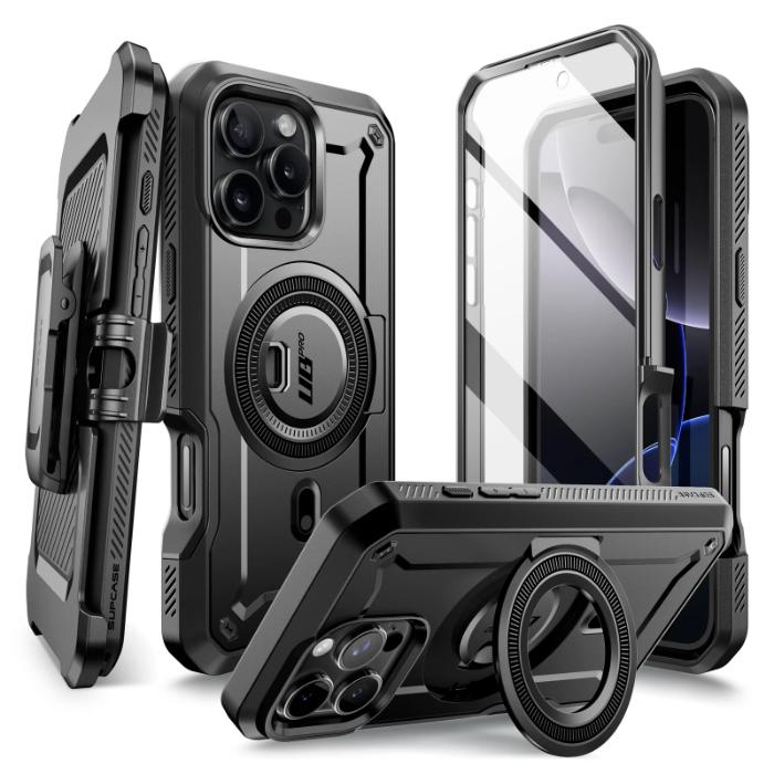 SUPCASE Unicorn Beetle MAG Pro Case for iPhone 16 Pro Max 6.9" (2024) with Built-in Kickstand