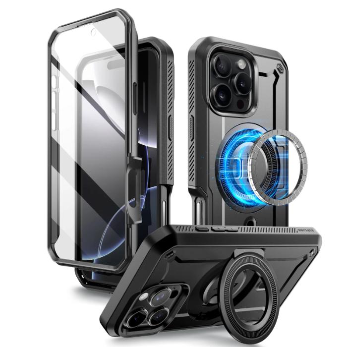 SUPCASE Unicorn Beetle MAG Pro Case for iPhone 16 Pro Max 6.9" (2024) with Built-in Kickstand