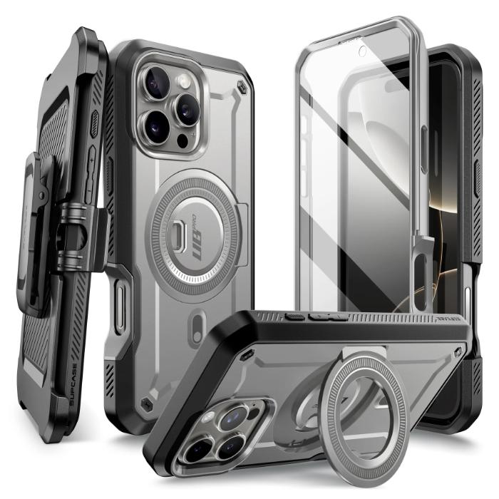 SUPCASE Unicorn Beetle MAG Pro Case for iPhone 16 Pro Max 6.9" (2024) with Built-in Kickstand