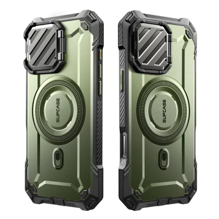 SUPCASE UB Mag XT Magnetic Rugged Case for iPhone 16 6.1" (2024) with Built-in Camera Cover & Kickstand