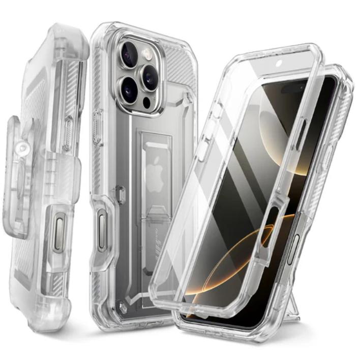 SUPCASE Unicorn Beetle Pro Full Body Rugged Case for iPhone 16 Pro 6.3" (2024) with Built-in Screen Protector