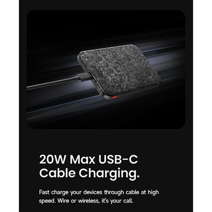 Shop and buy Shargeek Sharge CarbonMag PD 20W USB-C Qi2 Wireless Forged Carbon Fiber Magnetic Power Bank| Casefactorie® online with great deals and sales prices with fast and safe shipping. Casefactorie is the largest Singapore official authorised retailer for the largest collection of mobile premium accessories.