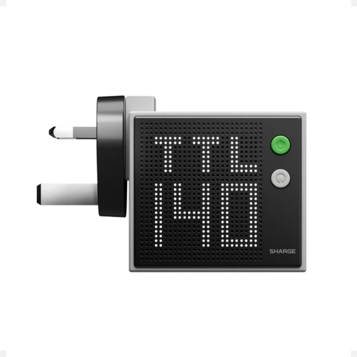 Sharge (Shargeek) Pixel 140W Charger with Matrix Display (UK Plug) – PD3.1 Fast Charging, Triple USB-C Ports GaN Adapter