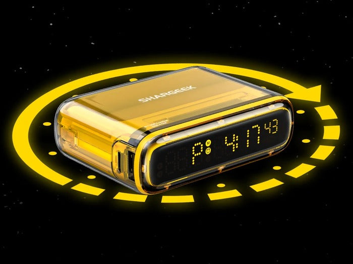 Shop and buy Shargeek Starship Seer 10000mAh Power Bank Digital alarm Clock 35W Fast Charging Pocket Size| Casefactorie® online with great deals and sales prices with fast and safe shipping. Casefactorie is the largest Singapore official authorised retailer for the largest collection of mobile premium accessories.