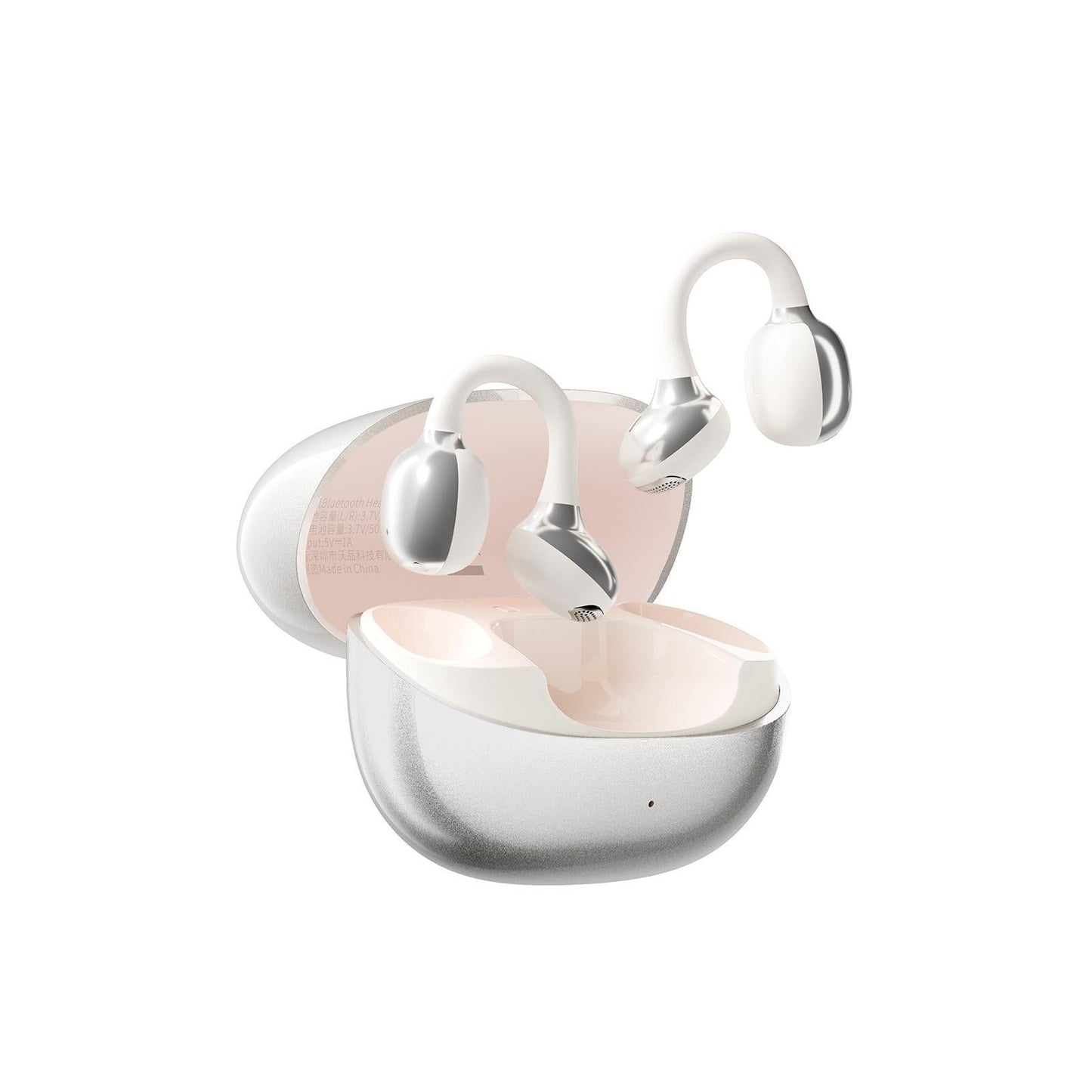 WOPOW OWS28 BT6.0 AI Open‑Ear Clip‑on True Wireless Stereo Earphones