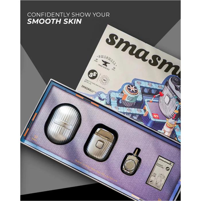 Shop and buy Smasmall Gentlemen Series Men's 3-in-1 Electric Shaver, Nose Trimmer, Space Egg Box IPX7 Waterproof Fully Body Washable| Casefactorie® online with great deals and sales prices with fast and safe shipping. Casefactorie is the largest Singapore official authorised retailer for the largest collection of mobile premium accessories.