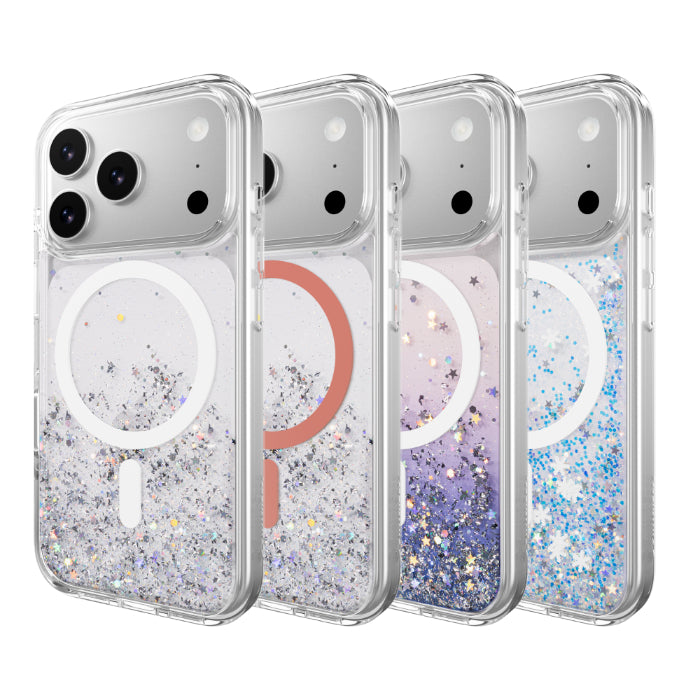 SwitchEasy Starfield M 3D Glitter Protective Case for iPhone 17 Pro 6.3" (2025)