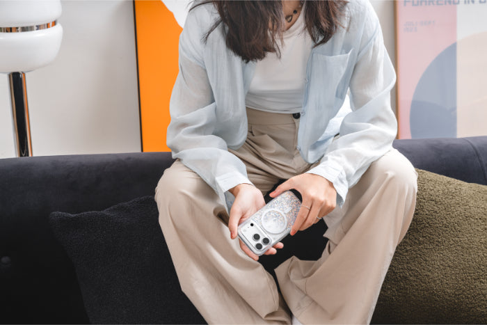 SwitchEasy Starfield M 3D Glitter Protective Case for iPhone 17 Pro 6.3" (2025)