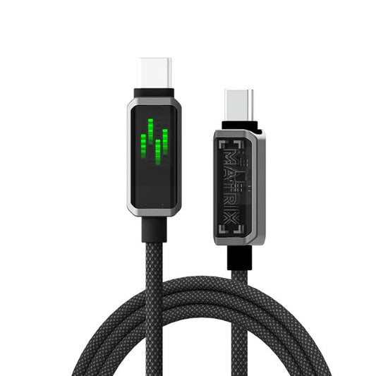 Shop and buy Stylepie C73 Matrix 240W USB-C to USB-C Fast Charging Data Braided Nylon Cable Display 480Mbps Data Transfer| Casefactorie® online with great deals and sales prices with fast and safe shipping. Casefactorie is the largest Singapore official authorised retailer for the largest collection of mobile premium accessories.