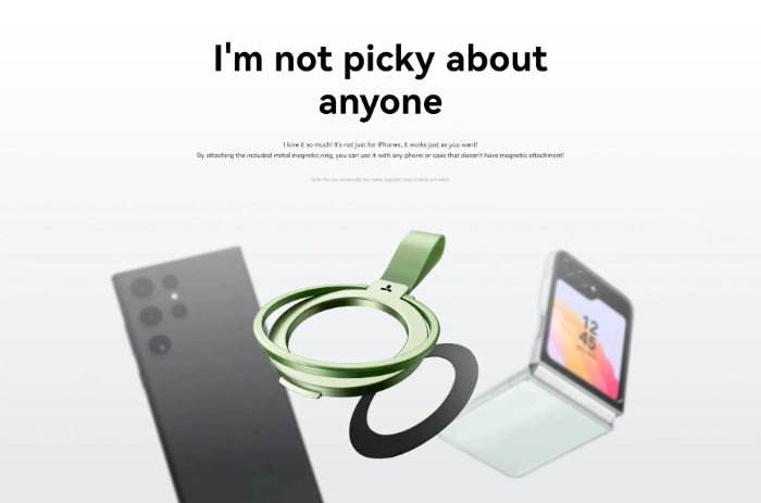 TORRAS OmniRing Magnetic Ring Adjustable Phone Grip & Kickstand