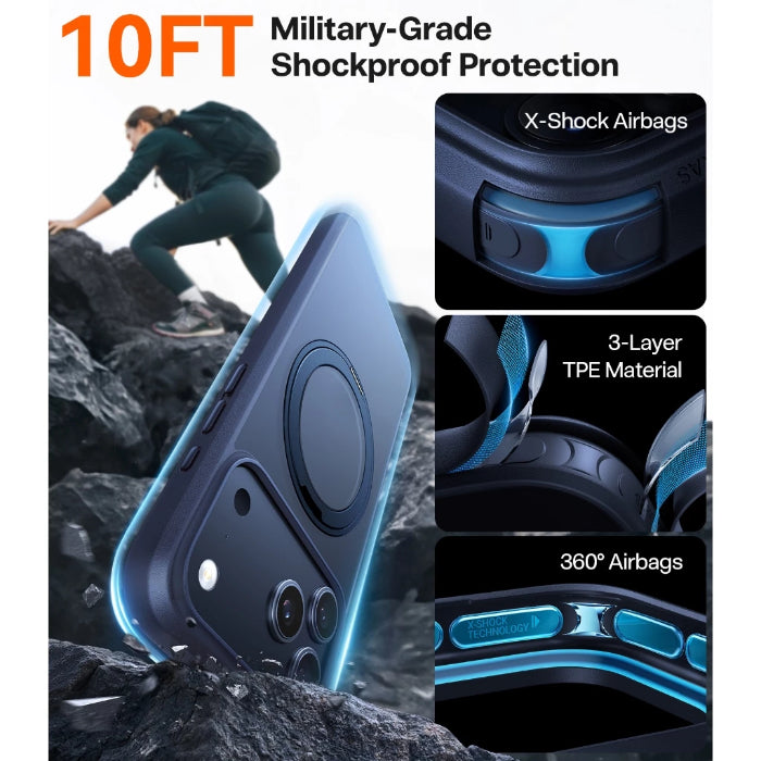 TORRAS Ostand R Series Case for iPhone 17 Pro Max 6.9" (2025)