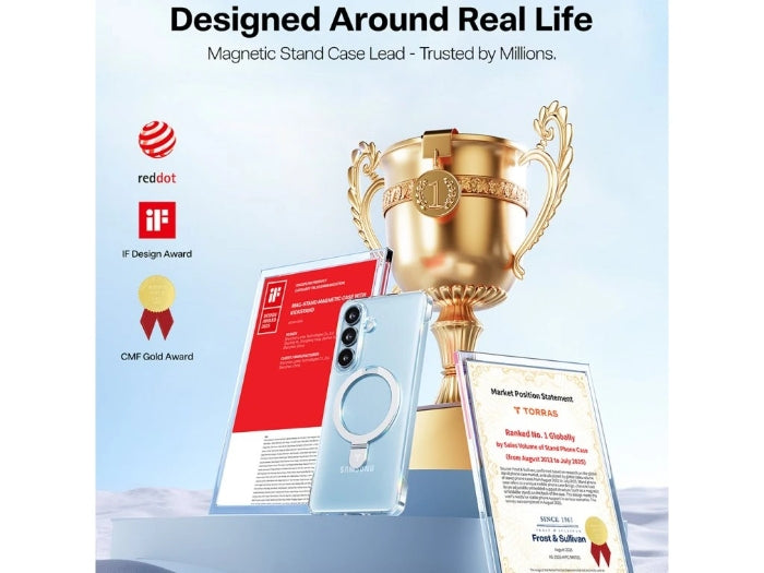 TORRAS Ostand Slim Series for Samsung Galaxy S26 (2026)