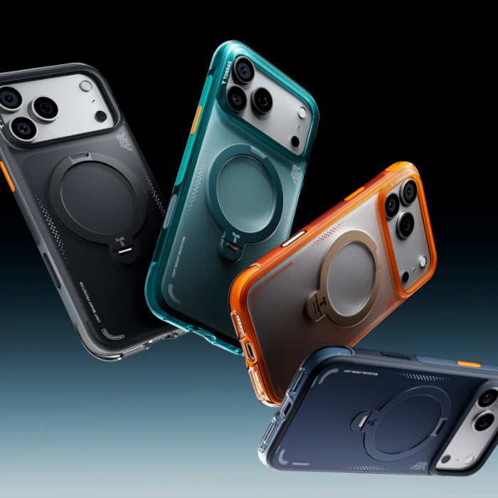 TORRAS Ostand Spin Air Series Case for iPhone 17 Pro 6.3" (2025)